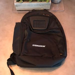 BACKPACK with charging unit solar powered